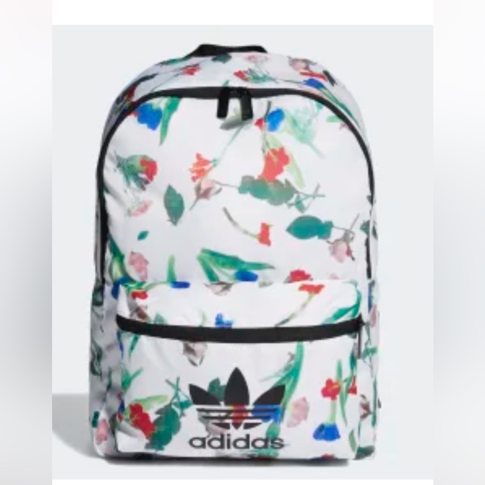 NWT Adidas Pastel Floral Backpack